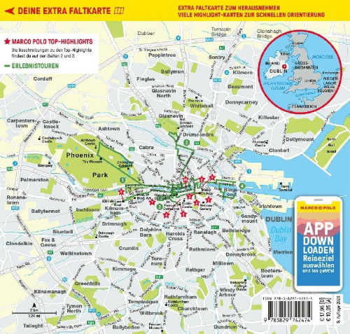 Buchcover und Innenansicht für das Buch: MARCO POLO Reiseführer Dublin