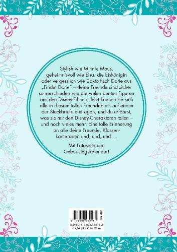 Buchcover und Innenansicht für das Buch: Disney - Best of: Meine Freunde
