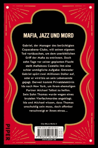 Buchcover und Innenansicht für das Buch: The Mobster's Lament