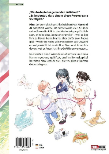 Buchcover und Innenansicht für das Buch: Mein Leben mit Papa und Papa 02