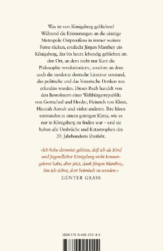 Buchcover und Innenansicht für das Buch: Königsberg