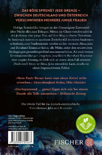 Buchcover und Innenansicht für das Buch: Grenzfall - Ihr Schrei in der Nacht