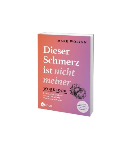 Buchcover und Innenansicht für das Buch: The Official It Didn't Start With You Workbook. Practical Exercises to Break the Cycle of Inherited Family Trauma
