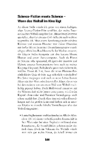 Buchcover und Innenansicht für das Buch: Auf einen Kaffee im All