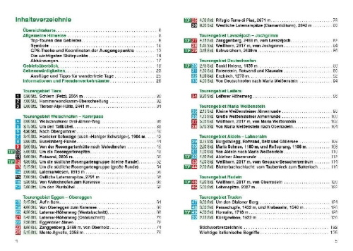 Buchcover und Innenansicht für das Buch: Dolomiten 2 - Eggentaler Berge