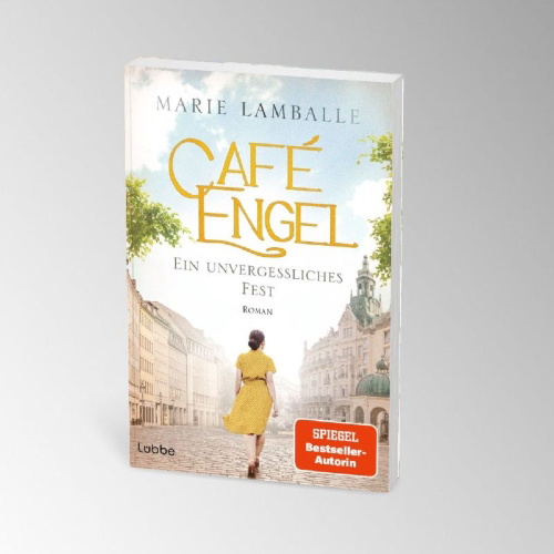 Buchcover und Innenansicht für das Buch: Café Engel