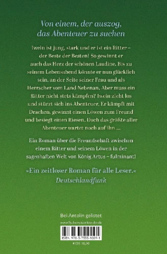Buchcover und Innenansicht für das Buch: Iwein Löwenritter