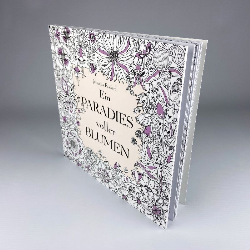 Buchcover und Innenansicht für das Buch: World of Flowers