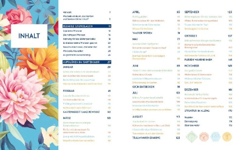 Buchcover und Innenansicht für das Buch: Blüh auf!