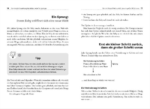 Buchcover und Innenansicht für das Buch: Oei, ik groei!
