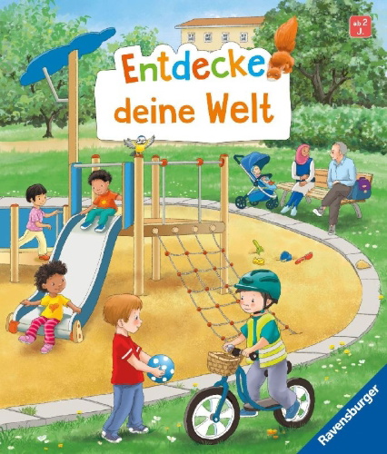 Buchcover und Innenansicht für das Buch: Entdecke deine Welt