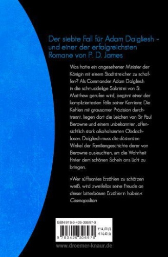 Buchcover und Innenansicht für das Buch: Der Beigeschmack des Todes