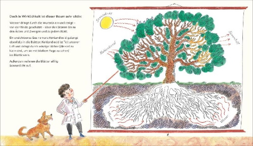 Buchcover und Innenansicht für das Buch: Green: The Story of Plant Life on Our Planet