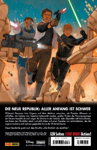 Buchcover und Innenansicht für das Buch: US-STAR WARS (2025) #1-#5, Past is Prologue aus Free Comic Book Day 2025: Star Wars #1