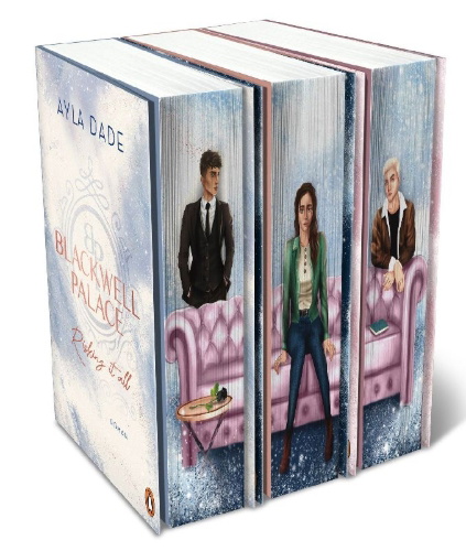 Buchcover und Innenansicht für das Buch: Blackwell Palace. Feeling it all