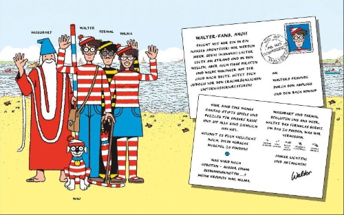 Buchcover und Innenansicht für das Buch: Where is Wally At Sea