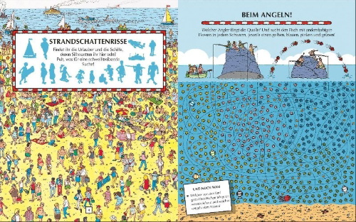 Buchcover und Innenansicht für das Buch: Where is Wally At Sea