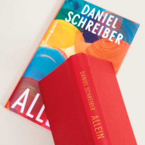 Buchcover und Innenansicht für das Buch: Allein