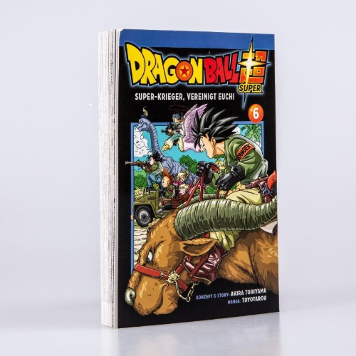 Buchcover und Innenansicht für das Buch: Dragon Ball Super