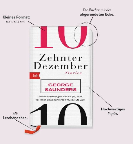 Buchcover und Innenansicht für das Buch: Tenth of December. Stories