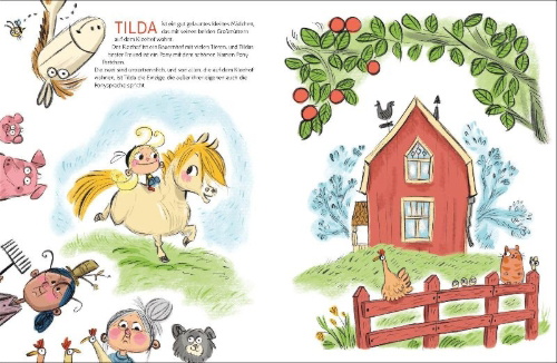 Buchcover und Innenansicht für das Buch: Pulla Vehnänen ja ihmeellinen Paavo
