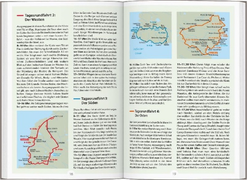 Buchcover und Innenansicht für das Buch: DUMONT Reise-Handbuch Reiseführer Mauritius