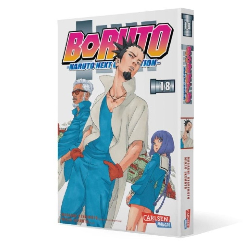 Buchcover und Innenansicht für das Buch: Boruto: Naruto next Generations