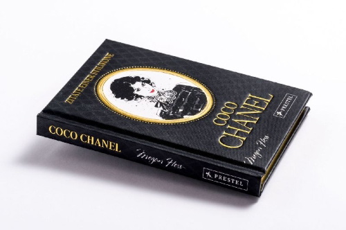 Buchcover und Innenansicht für das Buch: Coco Chanel: Words from a Fashion Icon