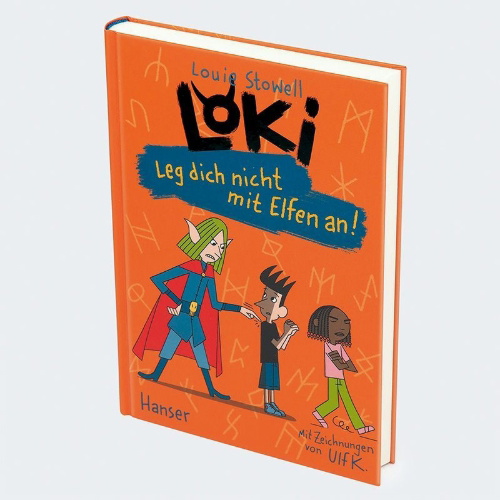 Buchcover und Innenansicht für das Buch: Loki 4: A Bad God's Guide to Making Enemies: A Bad God's Guide to Making Enemies