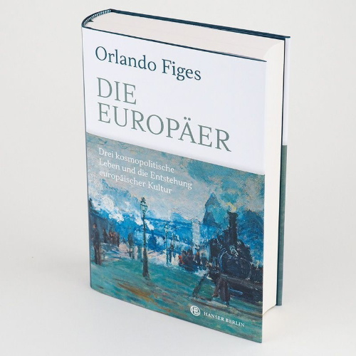 Buchcover und Innenansicht für das Buch: The Europeans. Three Lives and the Making of a Cosmopolitan Culture