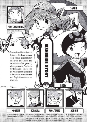 Buchcover und Innenansicht für das Buch: Pokémon - Die ersten Abenteuer