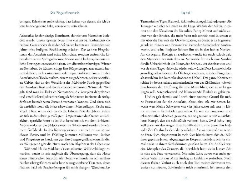 Buchcover und Innenansicht für das Buch: Die Pinguinforscherin