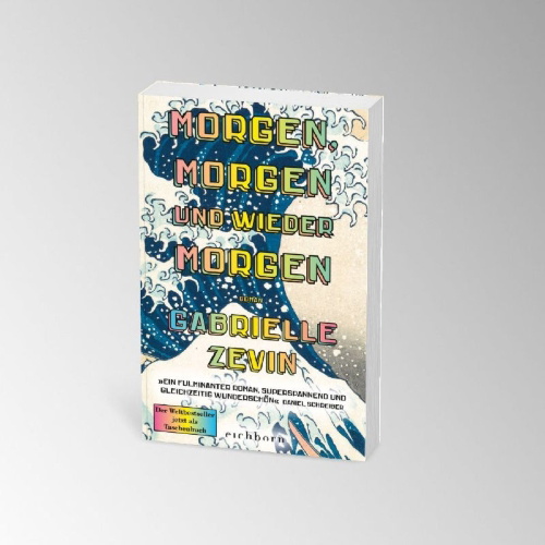 Buchcover und Innenansicht für das Buch: Tomorrow, and tomorrow, and tomorrow