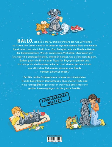 Buchcover und Innenansicht für das Buch: Pfotenteam