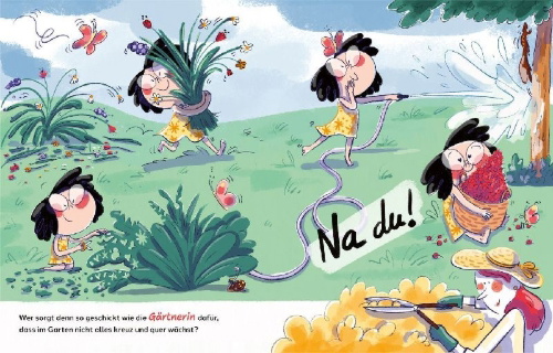 Buchcover und Innenansicht für das Buch: Berufe und DU