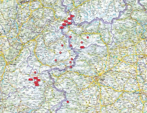 Buchcover und Innenansicht für das Buch: Hochtouren Westalpen Band 2