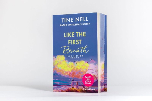 Buchcover und Innenansicht für das Buch: Like the First Breath - Based on Elena's Story