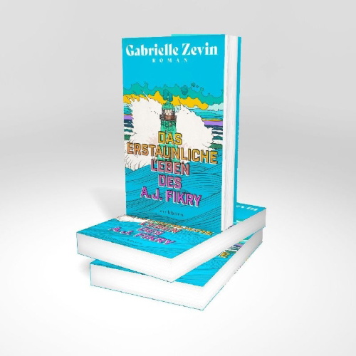 Buchcover und Innenansicht für das Buch: The Storied Life of A.J. Fikry