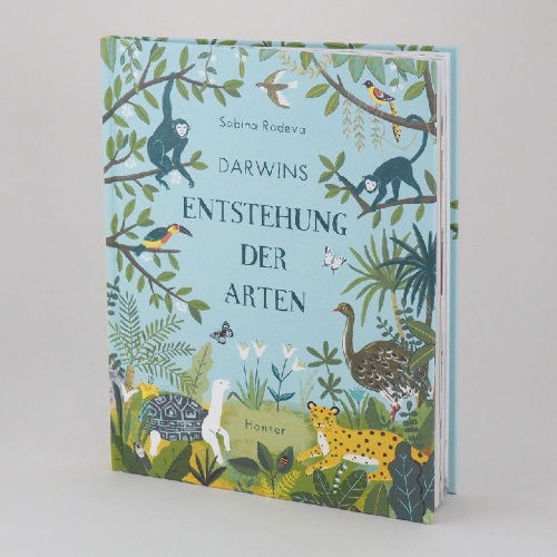 Buchcover und Innenansicht für das Buch: Charles Darwin's On The Origin of Species