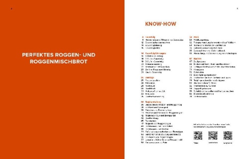 Buchcover und Innenansicht für das Buch: Baking next level mit Roggen