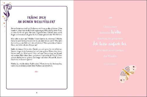 Buchcover und Innenansicht für das Buch: Nimm dir etwas Zeit für dich