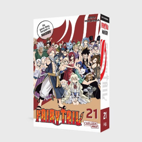 Buchcover und Innenansicht für das Buch: Fairy Tail