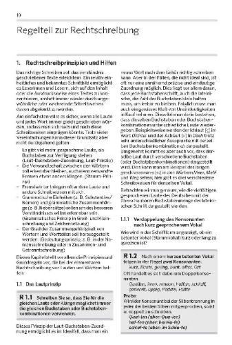 Buchcover und Innenansicht für das Buch: Pons Die deutsche Rechtschreibung