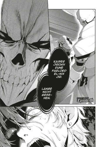 Buchcover und Innenansicht für das Buch: Overlord New World