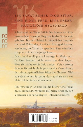 Buchcover und Innenansicht für das Buch: Der Hexenjäger