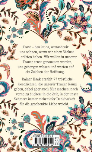 Buchcover und Innenansicht für das Buch: 77 mal Trost