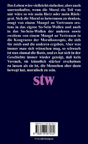 Buchcover und Innenansicht für das Buch: Vorlesungen über Ethik