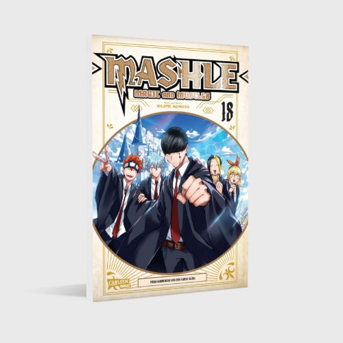 Buchcover und Innenansicht für das Buch: Mashle