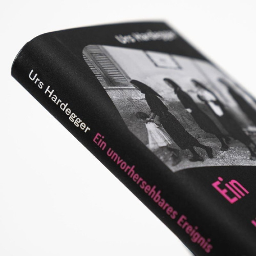 Buchcover und Innenansicht für das Buch: Ein unvorhersehbares Ereignis
