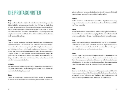 Buchcover und Innenansicht für das Buch: Fettnäpfchenführer Neuseeland